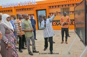 Burkina Faso gov data center inauguration