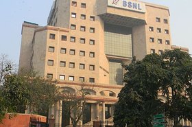 BSNL's headquarters in Delhi
