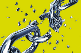 chain breaking 2x1 SDN network