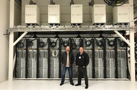 Christian Belady and Sean James at Microsoft's Advanced Energy Lab