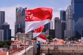 Singapore Flag