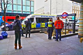 UK Emergency Services London Underground