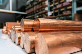 Raw copper