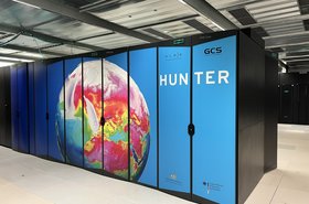 Hunter supercomputer HLRS