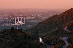 Islamabad, view from from Margala Hills National Park