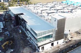 syd11 construction aerial shot 3 july 2018 digital realty sydney