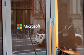 Microsoft street logo